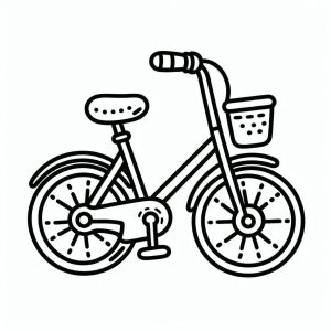 coloriage-velo-pour-les-enfants-de-4-an