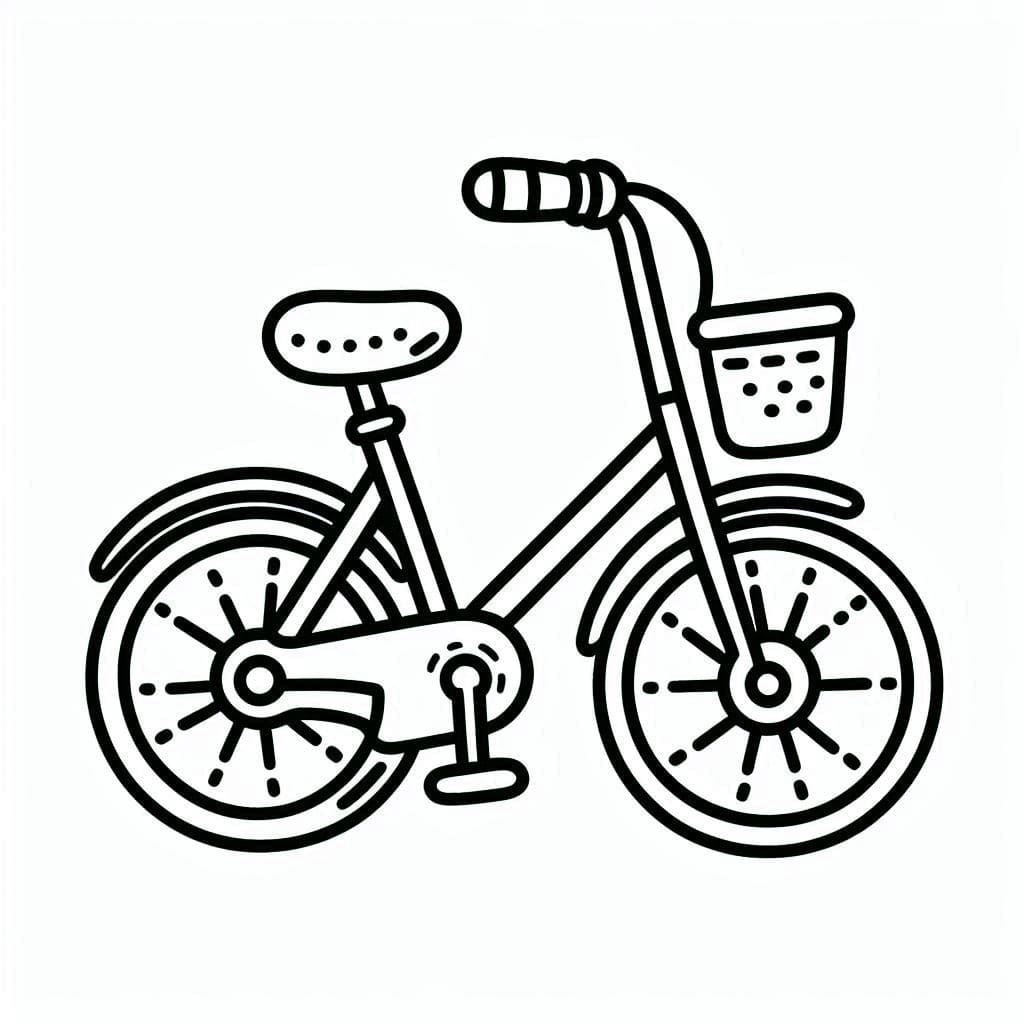 coloriage-velo-pour-les-enfants-de-4-an